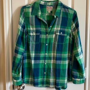 Green flannel
